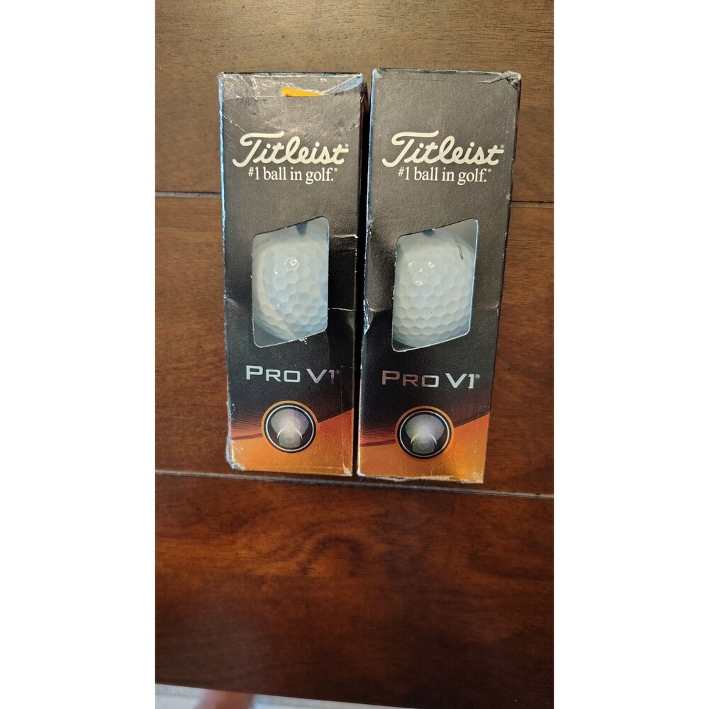 Titleist PRO V1 Golf Balls 2 Sleeves - 6 Balls New